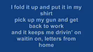 Letters From Home Lyrics - John Micheal Montgomery