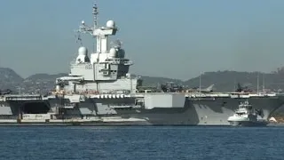 Französischer Flugzeugträger zu Anti-IS-Einsatz gestartet
