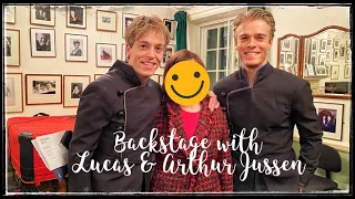 Surprising my Chinese mum! ft. Piano brothers Lucas & Arthur Jussen: Backstage @ Wigmore Hall London