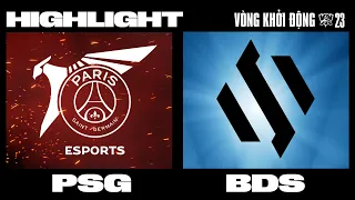 Highlight | PSG vs BDS | CKTG 2023 - VÒNG KHỞI ĐỘNG | 15.10.2023