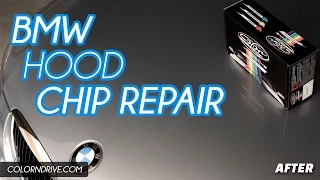 Color N Drive - BMW 3 Series Arctic Metalic - A34 - Full Hood Paint Chip Repair