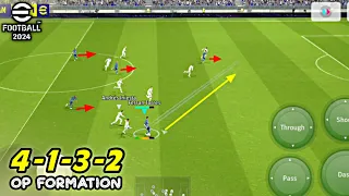 4-1-3-2 Formation Review With Team Playstyle Guide in eFootball 2024 Mobile