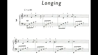 Longing - Day Dreams Pieces for Piano by Daniel Hellbach No. 3 Am
