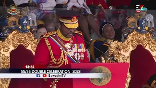 His Majesty King Mswati III's Speech at The 55th Double Celebration