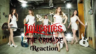 First Time Listening To - LoveBites The Crusade (Official Video) Reaction