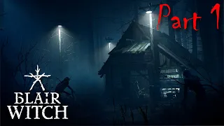 Blair Witch PS5 4k 60FPS HDR Walkthrough Part1 NO COMMENTARY - INTO THE WOODS |