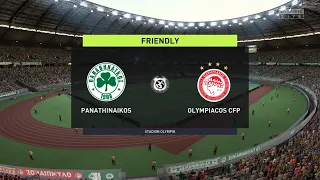 FIFA 22 | Panathinaikos vs Olympiacos - Stadion Olympik | 17 April 2022 | Gameplay