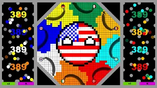 Multiply or Release - 32 Countries Tournament - Algodoo Marble Race