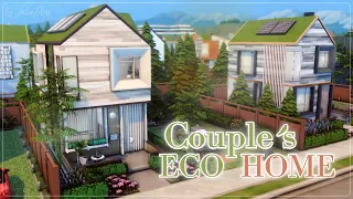 Эко Дом Молодоженов💚│Строительство│Couple's Eco House│SpeedBuild│NO CC [The Sims 4]