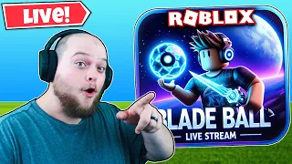 ROBLOX BLADE BALL w/ VIEWERS (COME PLAY) 🔴 LIVE 🔴