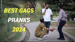 FUNNY GAGS PRANKS 2023 | 2024 (FUNNY REACTIONS) | LahoriFied