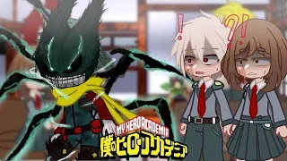 Compilation of Class 1-A react to Vigilante/Manga Deku | Spoilers ‼️ | MHA/BNHA | Angst | Gacha club