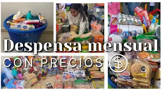 MI PRIMER DESPENSA  DEl AÑO🛒💰 | ya no tenia nada / #valesdedespensa #bodegaaurrera #youtube