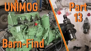 Unimog Barn Find. Part 13 - Injector re-build and other stuff