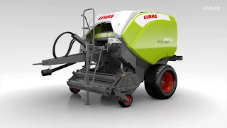 CLAAS ROLLANT 540RC Roller Concept