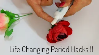 10 Period Hacks that Every Girl Should Know ||  SuperWowStyle