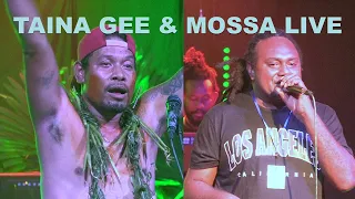 Taina Gee and Mossa live Performance