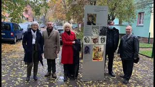 Gedenkstele für Ruth Baumgarte in Berlin-Karlshorst