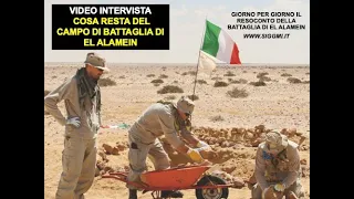 EL ALAMEIN: COSA RESTA DEL CAMPO DI BATTAGLIA