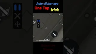 New⚡headshot trick with😮auto clicker app /free fire new headshot trick m1887,wait for end  #shorts