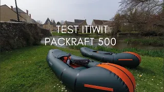Test packraft : le modèle 500 de chez itiwit (décathlon)