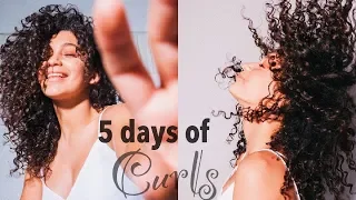 HOW TO REFRESH CURLS IN THE MORNING | 5 days of curls |Jayme Jo