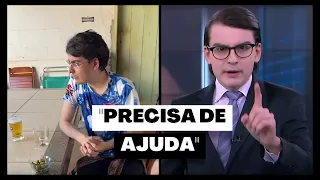 DUDU CAMARGO É VISTO EXTREMAMENTE ABATIDO E PREOCUPA