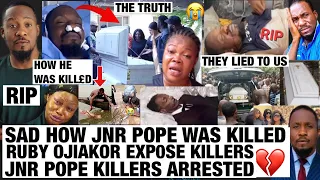 HOW JNR POPE WAS KlLL£D😭RUBY OJIAKOR EXP0SE THE TRUTH JUNIOR POPE KlLL£RS FINALLY ARRESTED #jnrpope