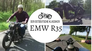 Der wohl bekannteste DDR Viertakter: EMW R35