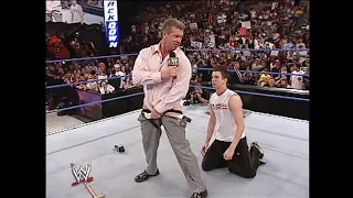 Zach Gowen gets invited to join Mr. McMahon's "Kiss My Ass Club!" 06/26/2003