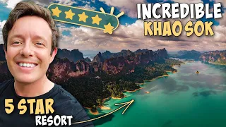 $300+ Luxury Resort Experience in Khao Sok National Park 🇹🇭