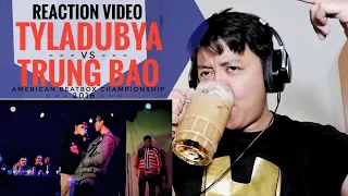 REACTION | TYLADUBYA vs TRUNG BAO | American Beatbox Championship 2016 | 1/4 Final