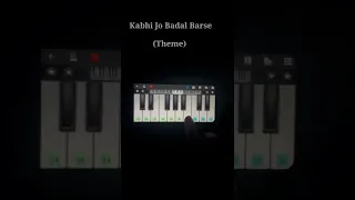 Kabhi Jo Badal Barse Piano Tutorial #Shorts 🎹