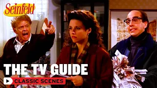 Elaine Takes Frank's TV Guide On The Subway | The Cigar Store Indian | Seinfeld