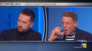 Andrea Scanzi ricorda a Lapo Elkann di quando scioperò contro il cugino Agnelli