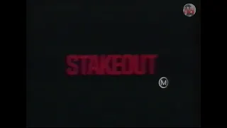 Stakeout (1987) - VHS Trailer [Roadshow Home Video]