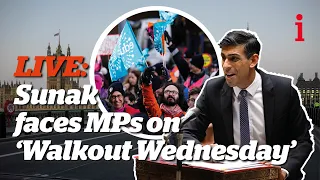 PMQs LIVE: Watch Rishi Sunak at Prime Minister's Questions amid mass strikes