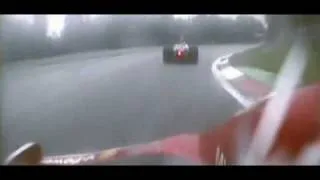 Lewis Hamilton Overtakes at Monza 2008