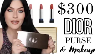 $300 DIOR Purse ?! Dior Holiday 2023 Makeup Collection ! DIOR Makeup Unboxing