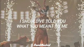 Gazelle Performs "The One That Got Away" By Katy Perry (Lyrics) | The Masked Singer