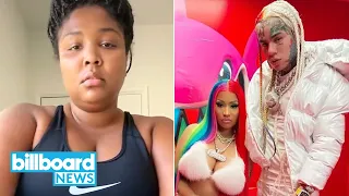 6ix9ine & Nicki Minaj Collab Dropping Friday, Lizzo Shuts Down Body Shamers | Billboard News