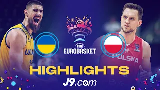 Ukraine 🇺🇦 - Poland 🇵🇱 | Round of 16 | Game Highlights - FIBA #EuroBasket 2022