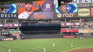 Live From Yankee Stadium,  Astros getting Boo'd SO GOOD