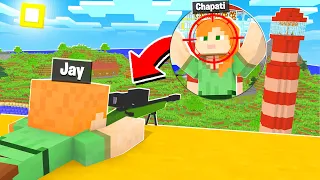 I Try to Shoot Chapati With AWM in Minecraft