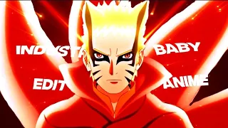 INDUSTRY BABY EDIT ANIME - Naruto Baryon Mode