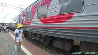Поездка на поезде 114/113С по маршруту Краснодар I-Волгодонская. Часть 1.1 Едем до станции Выселки.