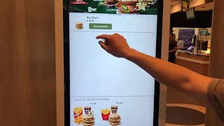 Wie bestelle ich am Kiosk bei McDonald's - Kurzanleitung