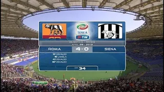 AS Roma - Siena 4-0 | Serie A | 28.04.2013