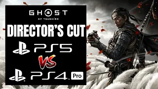 Ghost of Tsushima Director's Cut PS5 vs PS4 Pro - Frame Rate And Load Time Comparison