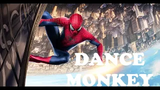 Spider man and baby spider man dance (Dance monkey)